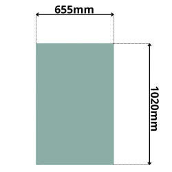 SZYBA DRZWI GÓRNA LEWA VOLVO L50D-L330D L50E-L330E (0046Z)