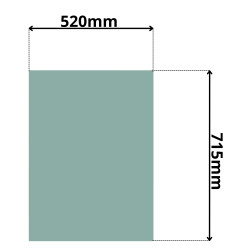 SZYBA TYLNA YANMAR B7 VIO70-3 VIO75 VIO75A VIO75C (0037Z)