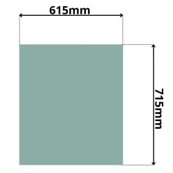 SZYBA BOCZNA GÓRNA LEWA YANMAR B7-3 VIO70-3 VIO75 (0036Z)