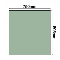 SZYBA TYLNA KOMATSU (0005Z)