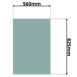 SZYBA TYLNA HITACHI JOHN DEER AIRMAN (0075Z)