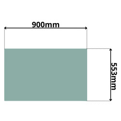SZYBA TYLNA DO MINIKOPAREK JCB (0090Z)