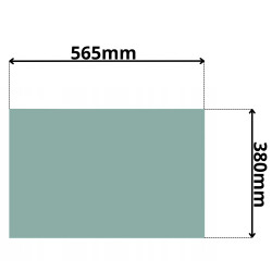 SZYBA TYŁ DOLNA NEW HOLLAND CASE STEYR (0120Z)