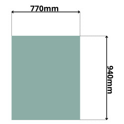 SZYBA PRZEDNIA KOMATSU PC80MR PC88MR PW98MR PW118 (0116Z)