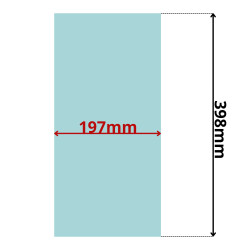 SZYBA PRZÓD DOLNA JCB 3C 3D 3CX 4C KABINA P7 (0115Z)