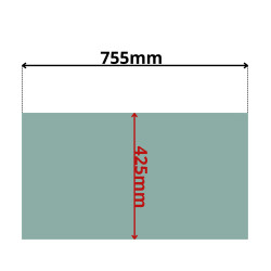 SZYBA DACHOWA MANITOU MLA627 MLA627 MLA628 TURBO (0107Z)