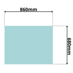 SZYBA TYLNA JCB 802 803 804 8052 8056 8060 8061CTS (0069Z)