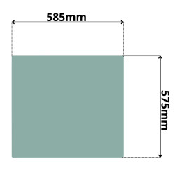 SZYBA W DRZWI LEWA CAT 69D 769-797 SERIA B C D E (0087Z)