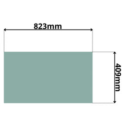 SZYBA TYŁ TYLNA VOLVO JCB SERIA T TELESKID (0143Z)