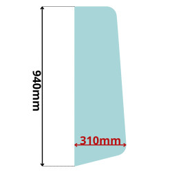 SZYBA PRZÓD BOK LEWA PRAWA ZEPPELIN ZL65 ZL80 ZL100 140 (5064)