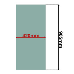SZYBA LEWA YANMAR VIO33U-4 VIO38U-4 VIO50U-4 57U-4 (0015Z)