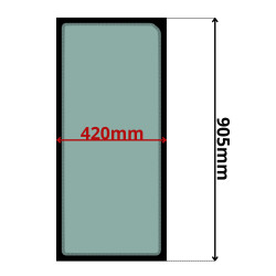 SZYBA LEWA YANMAR VIO33U-4 VIO38U-4 VIO50U-4 57U-4 (0015Z)-SITODRUK