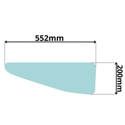 SZYBA BOCZNA DOLNA PRAWA SUNWARD SWE17 20 20 25 25 (5061)