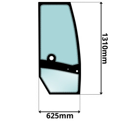SZYBA DRZWI PRAWA ATLAS AR (0376)-PRAWA-SITODRUK