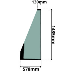 SZYBA CZOŁOWA LEWA CAT (K-0263)-SITODRUK-2