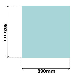 SZYBA CAT TYŁ TYLNA GÓRNA SERIA C D (0029)