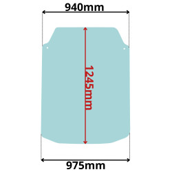 SZYBA PRZEDNIA WÓZEK WIDŁOWY LINDE (C-0049)