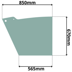 SZYBA LEWA DOLNA DRZWI NEW HOLLAND CASE KOBELCO (0102)