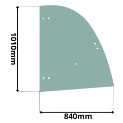 SZYBA BOCZNA PRAWA KRAMER 750 850 950 1150 KL2732 (0619)