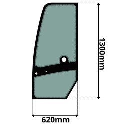 SZYBA LEWA DRZWI ATLAS (0100)-SITODRUK