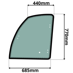 SZYBA LEWA DRZWI GÓRNA DIECI (G-0612)-SITODRUK