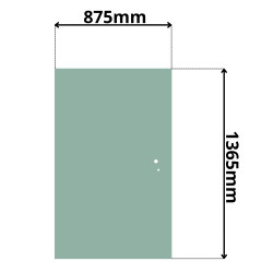 SZYBA TYLNA CAT 422 428 432 434 442 444 SERIA E F (0042)