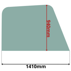 SZYBA BOCZNA PRAWA JCB 520 526 528 530 535 540 550 (0124)